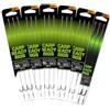Fox Carp Ready Rigs Wide Gape - 3 carpe pre-montate, misura/resistenza: Gr.8 / 20lb