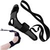 Generico Yoga Stretch Strap - Fascia Stretcher, Leg Stretcher, Flexibility | Yoga Straps for Stretching Improve Strength Home Workout Exercise Pilates Gymnastics Women Men