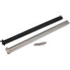 GMJBNS 10 pezzi personalizzati realizzati in acciaio inox 14 G nero per bicicletta elettrica con capezzolo (10 PCS-Black-210 mm)