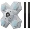 Bsbkoj Sound-Punch, macchina da boxe portatile, montaggio a parete | Punching Machine con musica per allenamento portatile e al chiuso, con luce LED senza fili, per palestra domestica