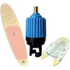 VALICLUD Adattatore Pompa Sup Standard per Gonfiaggio, Blu, Gomma Rame