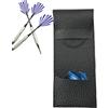 Generic Custodia per freccette in PU Organizer Borsa per accessori per freccette