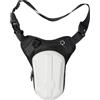 TUXCAXI Marsupio da coscia, borsa da gamba per moto, ottimizzato per,bianco