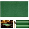 sofymoor Tessuto Da Biliardo, Adatto Ai Tavoli Da Biliardo Standard Da 9 Pollici, Feltro Per Snooker, Adatto Ai Tavoli Da Biliardo Indoor, Accessori Da Biliardo Per Bar e Club, Set Da 8 Pezzi, Con Spazzola