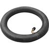 Waoclowr Camera d'aria per scooter, 8 8 x 1 1/4, con valvola curva, colore nero