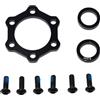 Besttoolifes Kit di conversione per bicicletta in lega, 12 x 142 a 148 mm, posteriore | Conversione forcella anteriore, 15x100 a 110mm, lega di alluminio, finitura nera, design leggero