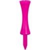 TIANCONGYUN 150 tee da golf in plastica, 58 mm, rosa | Colori vivaci visibili, durevole professionale per l'allenamento del golfista e il gioco regolare