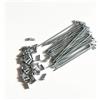 GMJBNS Argento 10G 3 mm E-Bike Spokes 36 pezzi - 160-200 mm J-Bend #45 Steel Spokes with Nipples for Hub Motor & MTB Wheel Repair(125 mm)