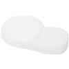 Housoutil Copristrumento in Silicone Bianco per Monopattino Elettrico