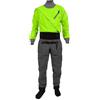 JTKSSCS Muta Uomo Muta stagna da kayak uomo con lattice | Collo e polsi completamente sigillati for l'imbottitura da surf(Green,XXXL)