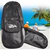 Yhenlovtt Nylon Mesh Diving Bag con Tasca Esterna Nero | Adatto per pinne, maschere, boccaglio; rete di drenaggio rapido; struttura in nylon; ideale per subacquei