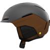 Giro Tenet MIPS - Casco da sci e snowboard, taglia M, struttura ibrida, protezione MIPS, controllo termostatico, in forma 2, per tutte le montagne, colore grigio metallizzato e marrone opaco