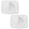 Hemobllo Hatch Pull Handle in Nailon Bianco per Barca, Accessorio Minimalista con Presa Antiscivolo per Porte di Mobili in Barca e Camper, 1 Set