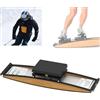 MNUvxzaewf Macchina da sci professionale for interni, macchina for esercizi di con resistenza regolabile 0 a 100 kg, for cardio multifunzione
