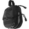 VILLCASE Borsa da Sella Bici Grande capacità per Mountain Bike | Nero, Tracolla Riflettente Inclusa, Formato Portatile, Montaggio Rapido