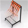 Generic Organizzatore Racchette Mobile, Carrello da Pavimento 6, Salvaspazio