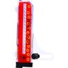 LIFKICH Luce LED per Raggi Bici 16 LED, 32 modalità, Ricaricabile Rosso | Pc, Installazione Facile, Sensore Manuale, per Bici e Mozzo, Tampone Incluso, Ciclismo Notturno