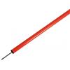 Select - Set di 10 aste per slalom da gioco e allenamento, 160 cm, colore: Arancione, Colore: arancione., 160 cm