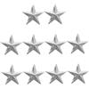 Operitacx 10 Pezzi Tappetino Argento Metallo Antiscivolo per Snowboard