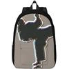 Cxzmnba Zaino da karate con tracolla regolabile, perfetto per lavoro, viaggi, università, borsa alla moda, Nero , M, Classico