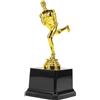 COHEALI Trophy Cup da Corsa in Plastica Oro, Premio per Gare e Riconoscimenti | Forma Creativa, Aspetto Realistico, Colore Brillante, Adatto a Eventi Competitivi e Articolo Regalo