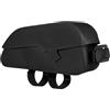 Generisch Borsa per telaio della bicicletta da 25 cm, per mountain bike e bici da corsa, borsa impermeabile con a sgancio rapido, design sottile, nero