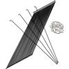 GALPADA 36 Set Raggi per Bicicletta 14g in Acciaio 260mm Nipples Neri | Set, Diametro 2mm, per Ruote da Mountain Bike, Finitura Nera