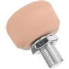 Abaodam Fermo Pattini a Doppia Regolabile, Gomma e Metallo 27mm 15.5mm