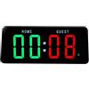LICAEVEY Orologio Timer da Palestra con Ampio Display da 12 Pollici | Segnapunti per Badminton, Timer LED con Tasti Fisici e Remoti per Garage Yoga, Segnapunti per Badminton