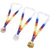 Lurrose Medaglia Premio Pickleball 3 Pezzi in Lega di Zinco per Torneo | Design Elegante e Inciso Complesso, Leggero e Facile da Riporre, per Premiazioni e Collezionisti