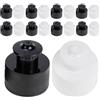 Hemobllo Tappo Sportivo Push Pull per Bottiglia 28mm Plastica 24 Pezzi