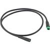 HaloModora Per bafang Compatibile 5-Pin Maschio Femmina Prolunga Filo per | Guscio in ABS ignifugo, rivestimento resistente all'usura, design resistente alle intemperie, lunga durata, finitura nera