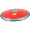 IMUSINICE Attrezzo per Allenamento Disco 1kg in Acciaio e Nylon Rosso
