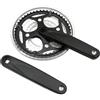 wanhaoaony Guarnitura MTB 28/38 / 48T 170mm MTB. CrankSet 7/8/9 velocità Bicycle Set di Avvitatore in Lega Alluminio Pignone a manovella Catena in Cinghia