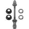 ibasenice Perno Passante per Mozzo Posteriore Bici 180mm Metallo Grigio