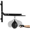 YyanLAK Set di piattaforma Speedball con supporto da parete per allenamento | Set da allenamento Speedball con stabile piattaforma a parete, design regolabile in altezza e punching ball per allenamento