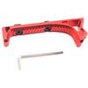 TRIROCK Red Tactical Aluminum Link Curved Angled Hand Stop fits M-LK handguard rail system