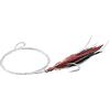 Tubertini Artificiale Siliconico da Pesca Spinning e Casting Piumetta Traina