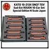 KATO 10-2134 SNCF TGV Sud-Est ROUEN 10-Car Set Special Edition Scala N Giappone
