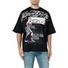 BOXEUR DES RUES T-Shirt Over Graficata in Stile Chicano (IT, Testo, L, Regular, Regular)