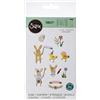 Sizzix 664357 Set di Fustelle Thinlits, Festeggiamenti di Pasqua di Lisa Jones, Multicolore, Taglia unica, 23 pz