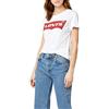 Levi's The Perfect Tee, T-Shirt Donna, Batwing White, L