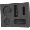SUOYATE 5 in 1 Grafite Casting Lingotto Mold Fusione Lingotto Mold per fusione Casting Raffinazione Oro Argento Mold Coin Combo Fusione