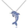Philip Jones Collana Delfino con Cristalli Zircondia®
