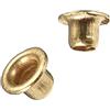 PATIKIL 3mm x 3mm Attraverso Foro Cavo Rivetto, 200pz Rame Cavo Rivetti Occhielli Doppio -Lato Circuito Scheda PCB