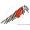 Profibohrer Serie di 9 pezzi chiavi torx T10-T50