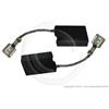 Profibohrer 2x spazzole di carbone per Bosch GWS18-230 GWS19-230 GWS18-180 (1607014171)