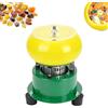 Generic Tumbler vibrante per gioielli, kit elettrico per lucidatura roccia con copertura acrilica trasparente, rettificatrice a vibrazione di giada da 15,2 a 25,4 cm, per parti in metallo e pietre preziose