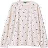 United Colors of Benetton Maglia G/C M/L 312w3m07w Maglione Donna (Pacco da 1)
