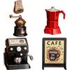 ibasenice 5 Pezzi Mini Macchina Da Caffè Casa Delle Bambole Realistico Macchina Da Caffè Giocattolo Mini Macchina Da Caffè Decorazione Casa Delle Bambole Ornamenti